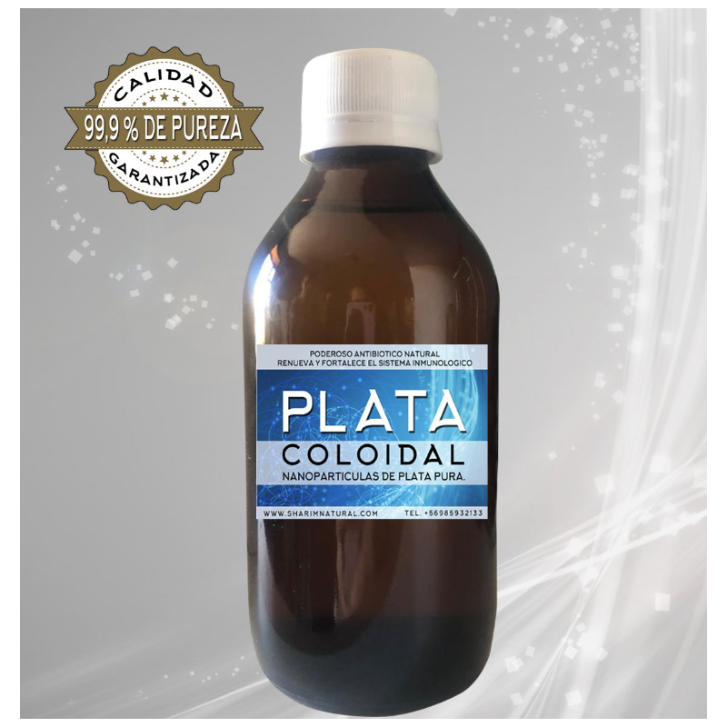 1 LT. de Plata Coloidal 25ppm